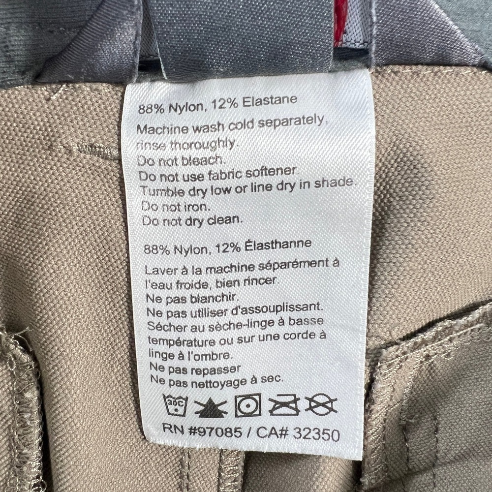 Outdoor Research Voodoo Pants Women's 10 Brown Hiking Softshell Utility Gorpcore - Picture 5 of 10